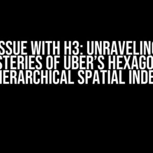 The Issue with H3: Unraveling the Mysteries of Uber’s Hexagonal Hierarchical Spatial Index